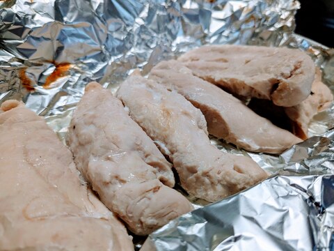 ダイエットメニュー!しっとりやわらかササミ焼き!